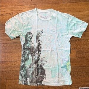 Mint Green Graphic Crewneck T-Shirt